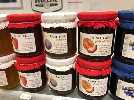 Confiture de pêches de vigne  (* 250gr)