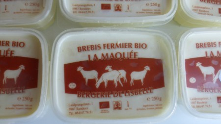 Fromage Maquée brebis bio Lisbelle  (* 250gr)