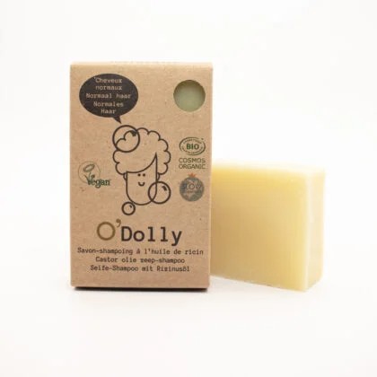 Savon shampoing O'Dolly à l'huile de ricin O'Naturalis  (pc)